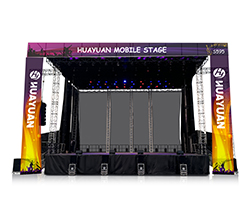 MOBILE STAGE SEMI TRAILER